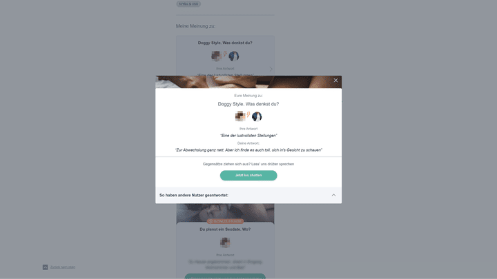 Doggy-Style ist bei C-Date wichtiger als Tischtennis spielen