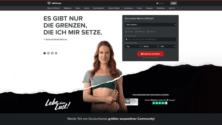 Gelegenheitssex findest du nicht auf allen Singlebörsen, sondern eher auf Casual-Dating-Portalen wie JOYclub