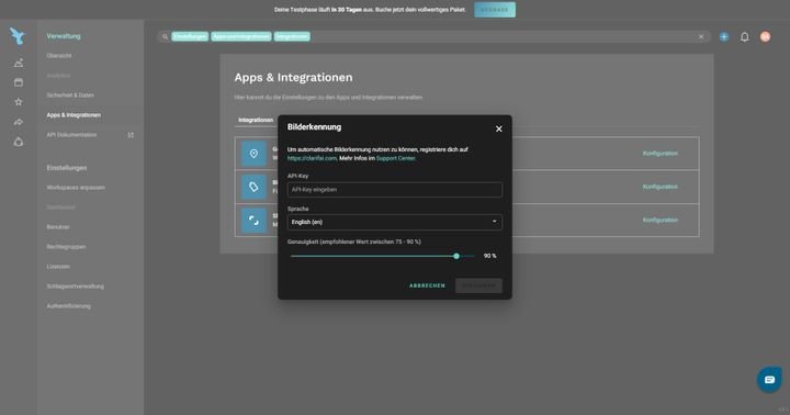 Nutzen Sie Clarifai für die automatische Generierung Ihrer Tags