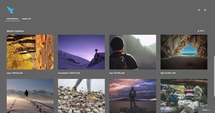 Erstellen Sie zum Teilen Ihrer Assets ansprechende Portale