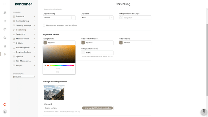 Kontainer kann viel, überfordert dich aber nicht mit einem überladenen Interface
