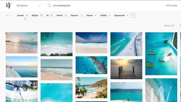 Die Oberfläche von Wedia