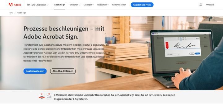 Adobe Sign im trusted-Vergleich - wie schlägt sich der PDF-König in Sachen Digitale Unterschrift?