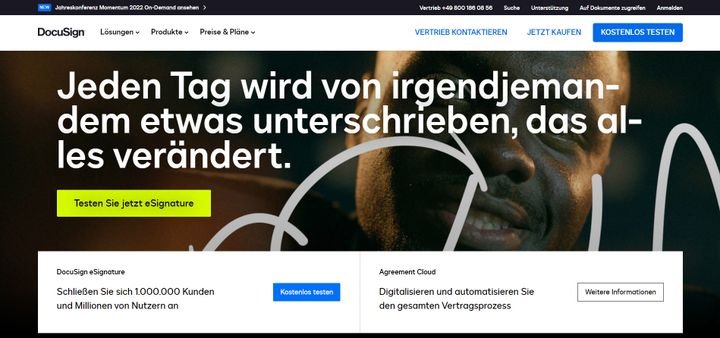 Im Digitale-Signatur-Vergleich wirft die trusted-Redaktion einen Blick auf DocuSign