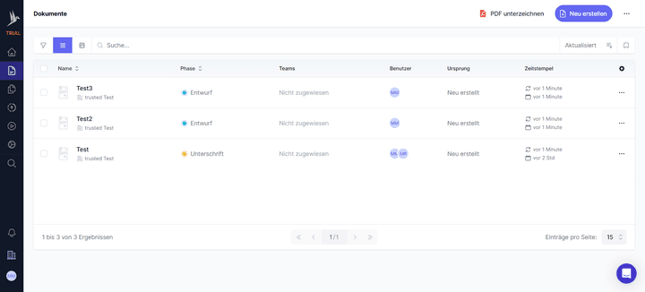 fynk ist eine umfassende Vertragsmanagement-Lösung mit Online-Dokumentendatenbank und -archiv