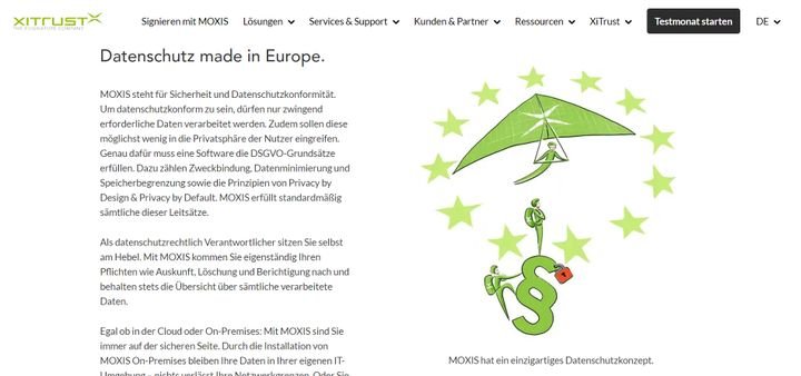 MOXIS glänzt durch höchste Sicherheits- und Datenschutzfeatures