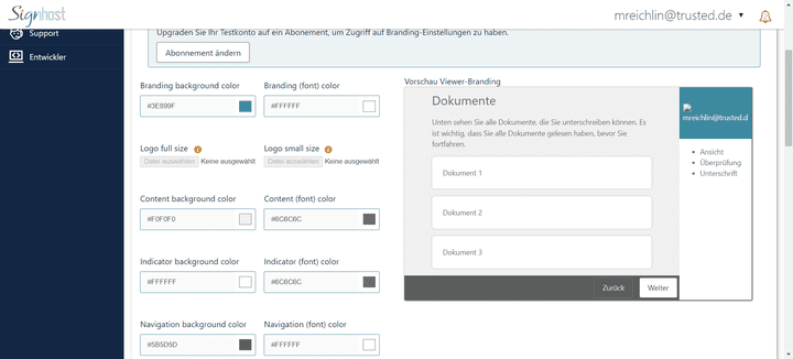 Auf Wunsch gestalten Sie Landingpages und E-Mails ganz individuell nach Ihrer CI