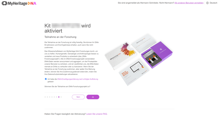 Bei MyHeritage ist die Teilnahme zu Forschungszwecken freiwillig. Datenschützer sind trotzdem nicht zufrieden.