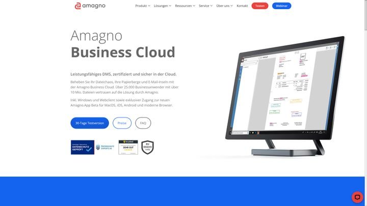 Amagno im trusted-Test
