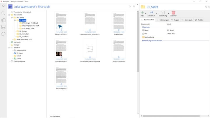 Bauen Sie sich Ihre optimale Ordnerstruktur für Ihre Prozesse auf