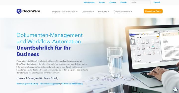 DocuWare im trusted-Test