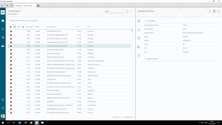 Nutzen Sie die Kontaktverwaltung, um Partner-Firmen und Kund:innen deren Dokumente zuzuordnen