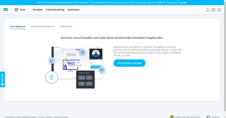 Halten Sie Webinare ab und stellen Sie diese Ihren Usern On-Demand zur Verfügung