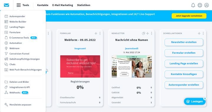 Einige der Funktionen kommen mit minimal unterschiedlichen Editoren daher