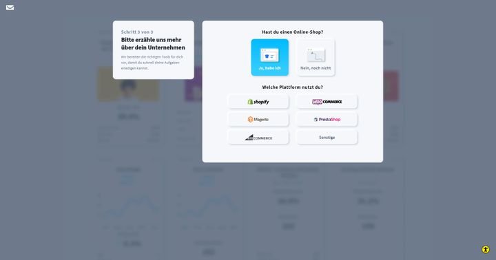 Sie erhalten durch eine Schritt-für-Schritt-Anleitung Hilfe bei der Einrichtung von GetResponse