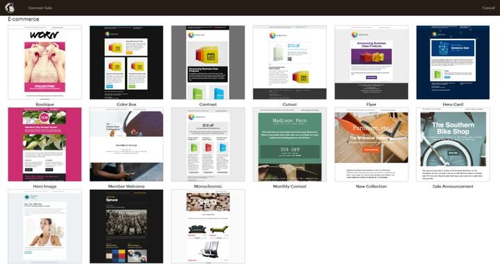 Wählen Sie aus unterschiedlichen Vorlagen Ihre Favoriten aus