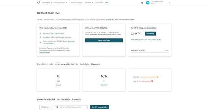 Versenden Sie Validierungscodes, Auftragsbestätigungen und mehr per SMS