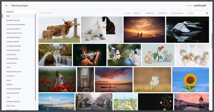 Gestalten Sie Ihre Mailings mit dem passenden Bildmaterial von Pixabay
