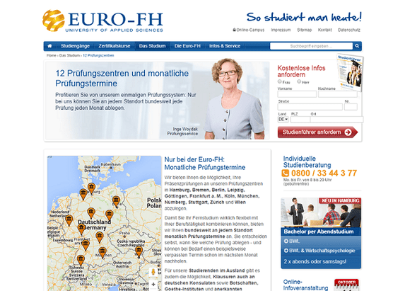 Angebote der Euro-FH