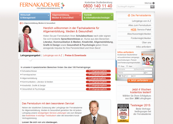 Home der Fernakademie