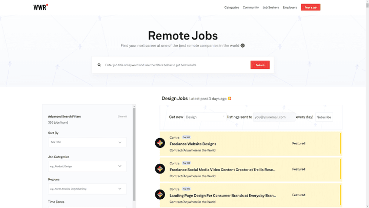 Suchen und finden Sie als Remote-Freelancer interessante Job-Angebote