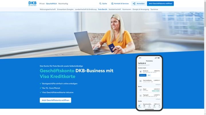 Das DKB-Geschäftskonto im trusted-Vergleich