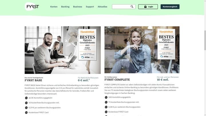 Die Preise von FYRST