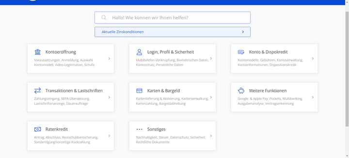 Im Helpcenter von C24 findest du schnelle Hilfe und Antworten auf die wichtigsten Fragen zur App und zum Banking