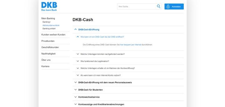 Der Support für Ihr Girokonto findet größtenteils online statt, entweder per Mail oder im Support-Zentrum