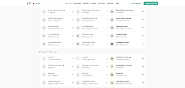 Die Tarife You und Metal enthalten diverse Versicherungsleistungen