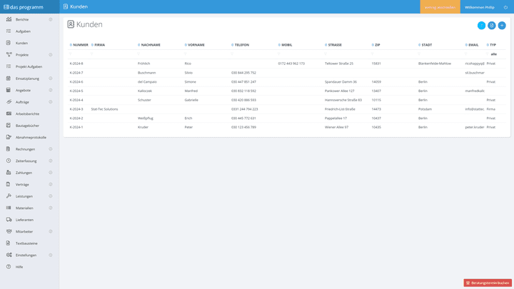 Die Listenansichten lassen sich leider nicht weiter segmentieren oder zu Gruppen zusammenfassen