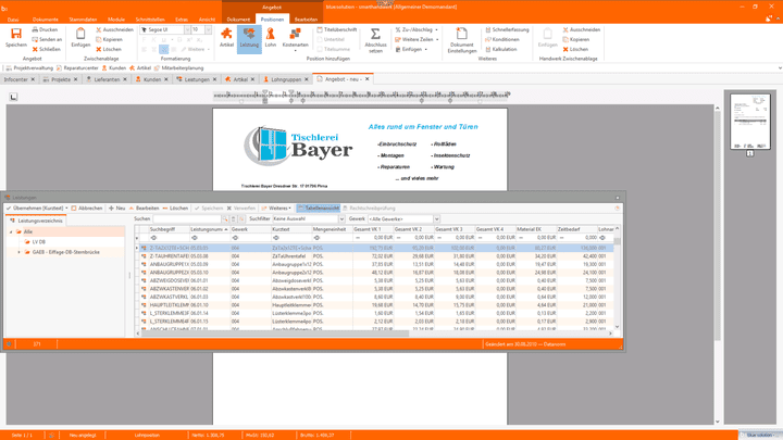 Der Editor ist etwas sperrig, mit ein wenig Übung aber gut zu meistern