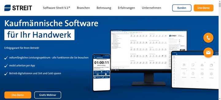 Heute schaue ich mir die Handwerker- und ERP-Software Streit V.1 im Praxistest an. Wie sich das Tool schlägt und was du dazu wissen musst, erfährst du hier!