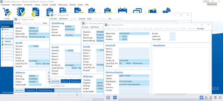 Fenster, Fenster, Fenster – und alle sehen gleich aus und sind zu groß. Da soll sich noch einer auskennen.
