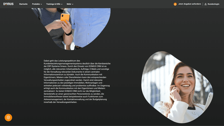 DOMUS CRM erweitert das Portfolio unter anderem um verschiedene leistungsstarke Kommunikationstools