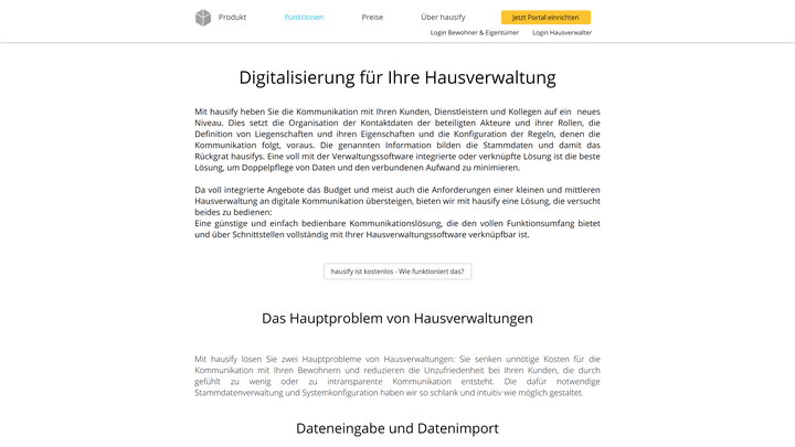 Auf den Unterseiten finden Sie ausführliche Erklärungen zu den verschiedenen Features