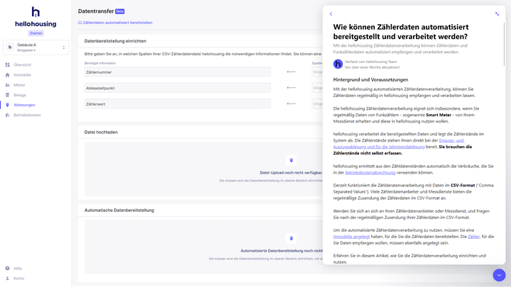 Die Implementierung von Smart Metern ist ein Knallerfeature, das sonst keiner bietet!