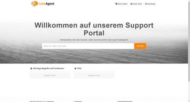 Das Standarddesign der Knowledge-Base ist etwas eintönig. Zum Glück können eigene Designs genutzt werden