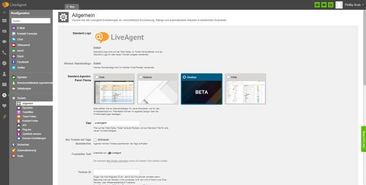 Wer es dunkler oder aufgeräumter mag, kann zwischen verschiedenen Designs wählen