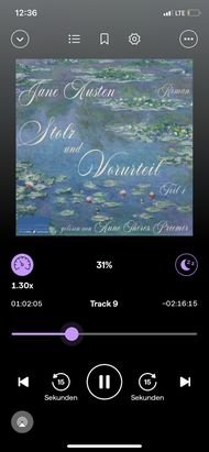 Ein Track ist nicht unbedingt ein Kapitel – außerdem wisst ihr nie, wie lang ein Track ist