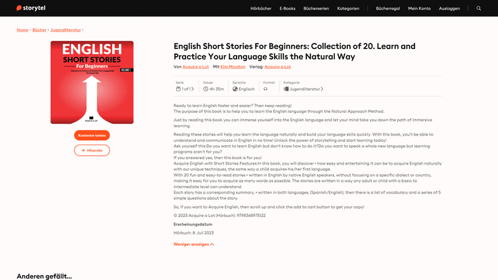 Klingt nach Schule oder VHS-Sprachkurs, ist es aber zum Glück nicht