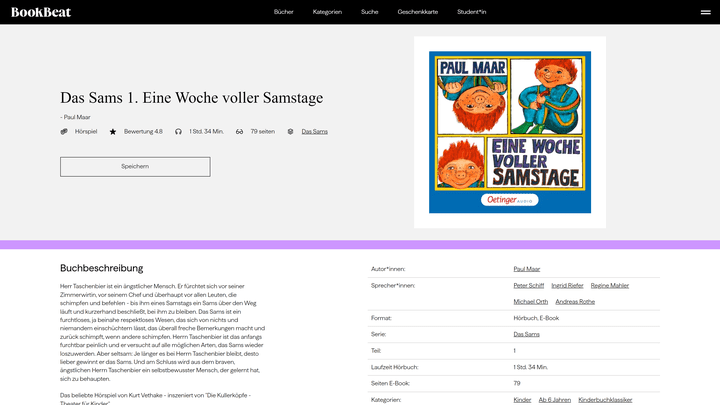 Traum vieler Kinder, Albtraum vieler Eltern: Ein Sams zu Hause zu haben