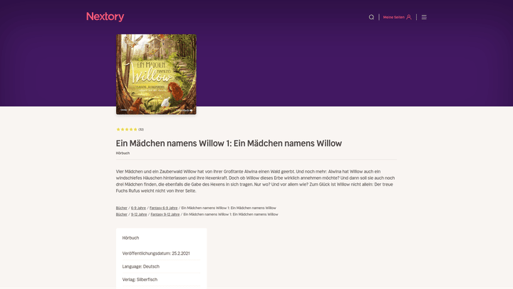 Ein zauberhafter Wald und sprechende Tiere: “Ein Mädchen namens Willow”