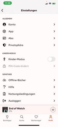 Der Kindermodus ist in den Einstellungen aktivierbar und filtert vor allem erwachsene Inhalte wie die breit vertretene Erotik heraus
