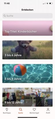 In der “Top-Titel” Kategorie findet ihr die beliebtesten Kinderbücher auf Storytel