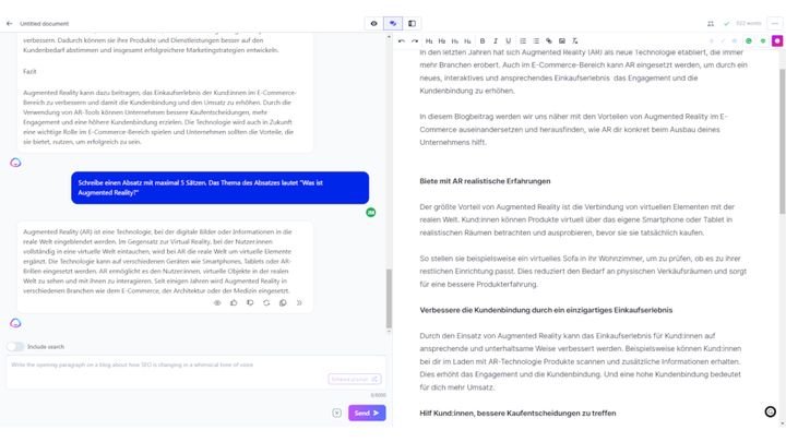 Jasper definierte schnell und präzise, was es mit AR auf sich hat