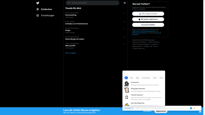 Wer Jasper immer an seiner Seite will, kann die Chrome-Browser-Erweiterung nutzen