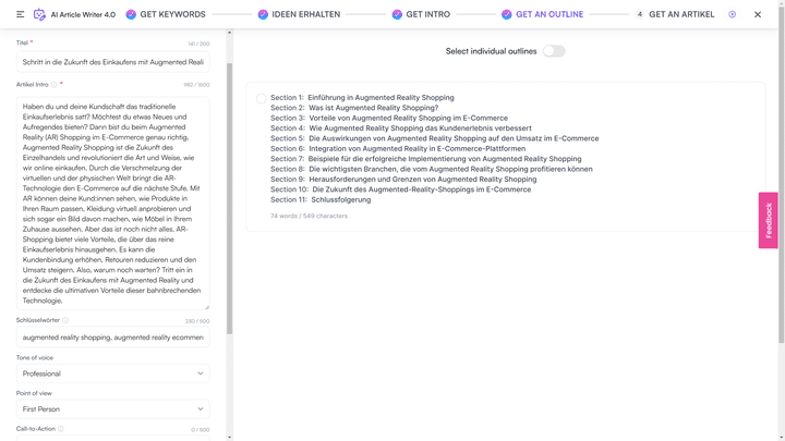 Mit dem Blog-Workflow können auch Anfänger:innen problemlos umgehen
