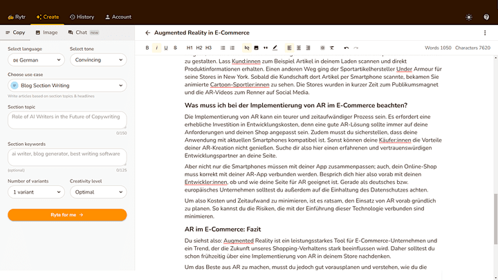 Den Abschnitt zur Implementierung musste ich mir aus Fluff zusammenbauen