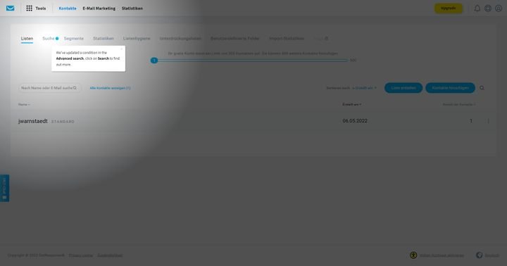 Zu Beginn erhalten Sie ein paar Tipps zur Bedienung